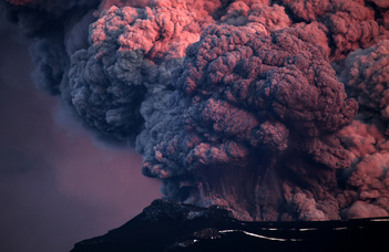 Vulkánkitörések és a történelem